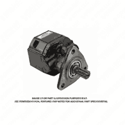 Exchange Fuel Pump Assembly with Rear Mount Inlet/Outlet Port