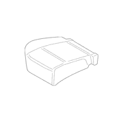 Seat Cover Cushion - Right, Rear