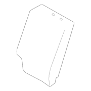 Seat Back Cushion Cover - Right, Rear