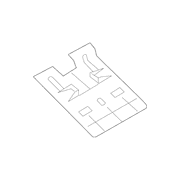 Compartment Shield - Passenger (Fuses)