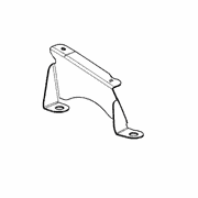 Accessory Support Bracket for CL5/6 D160 Belt Pulley