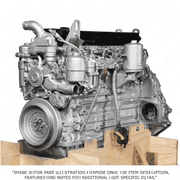 3/4 Engine MBE926 7.2L EPA04 926916/920 With Constant Throttle with Flywheel Housing