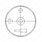 Camshaft and Dowel Assembly for S60 14L 02 Non-EGR
