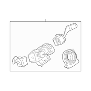 Steering Column Housing Combination Switch