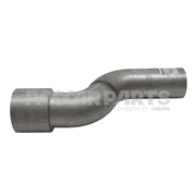 PIPE-EXHAUST OFFSET 5"-4" STL ALMZ OD/OD