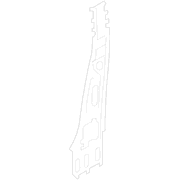 Body B-Pillar Pillar Panel <br>Metal structure / Panels that make up the B B Pill Corner
