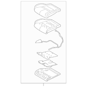 Seat Cover Cushion <br>A that replaces the original equipment back and bottom Covers of a