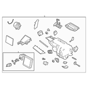 Hvac Unit Case Evaporator And Housing