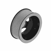 12-Groove Accessory Drive Pulley - S60 14L EPA02