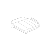 Seat Cushion Foam Pad - Rear