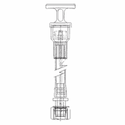 Oil Level Gauge Assembly for S60 14L DDEC VI EPA07