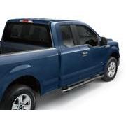 F-150 SuperCab 2015-2024 Black Aluminum 5 Step Bars