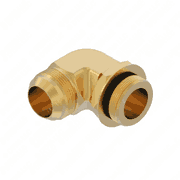 Oil Filter Elbow - 1 1/4 Flared Tube, 1 5/8-12, S60