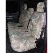 Covercraft Carhartt RealTree Xtra Rear Row 60/40 Seat Covers in Green Camo