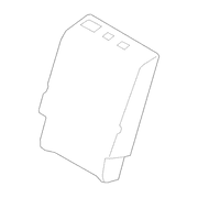 Seat Back Cushion Cover - Right, Rear