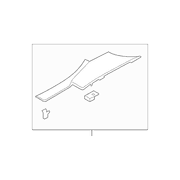 Door Sill Plate Scuff - Left (Cypress)