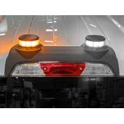 Super Duty 2022-2024 LED Warning Strobes - Amber and White,  For Vehicles With Upfitter Switches - For Fleet Use Only