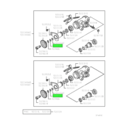 WASHER,FR BRAKE CYLINDER INR 1