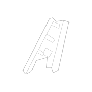 Seat Back Latch Cover Recliner Adjustment Mechanism - Right, Rear (Low, SEL)