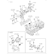 Isuzu Truck Power Steering Fluid Pipe