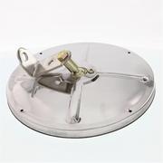 Kenworth® 7-Inch Stainless Steel Convex Mirror