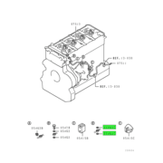 GASKET,FUEL RETURN LINE 1