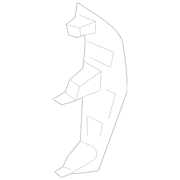 Instrument Panel Side Cover - Right