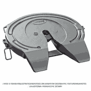 Fifth Wheel Holder, HILS, 48 in., 8 in., Left Hand