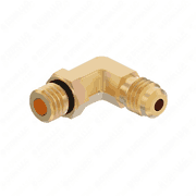 Filter Elbow - 3/8 Inch Flared Tube, 9/16-18 Thread, S60