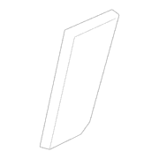 Interior Quarter Panel Trim Access Cover Hole - Right (Cypress)