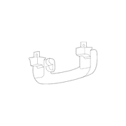 Interior Grab Bar Assist Handle - Right, Rear