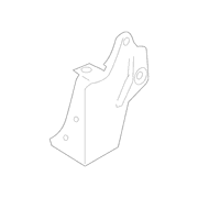 Seat Cushion Support Frame Bracket - Left, Rear