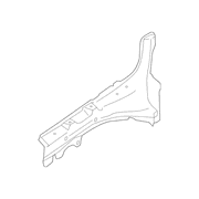 Frame Side Member Sidemember - Right, Front