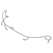 Parking Aid System Wiring Harness Distance Sensor Wire - Front 3.0L