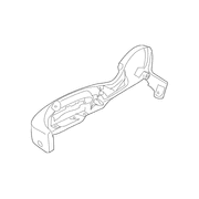 Seat Trim Panel Shield - Right, Front (Police)