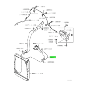 HOSE,RADIATOR,UPR 1