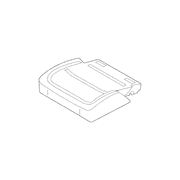 Seat Cushion Foam Pad - Left, Rear