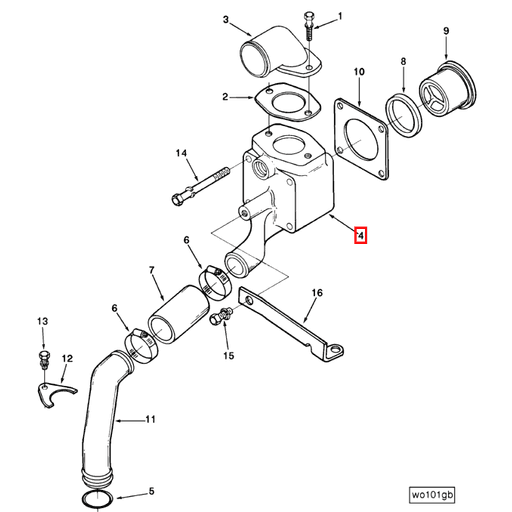 3062623 Cummins | Thermostat Housing | Source One Parts Center