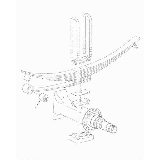 3534536C91 Navistar International | Spring Chassis Rear