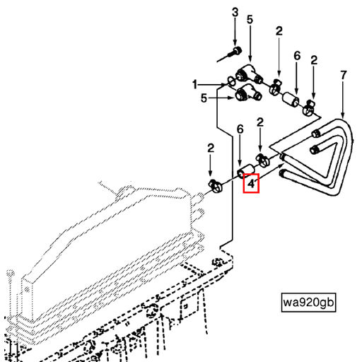 3917424 Cummins | Water Inlet Tube | Source One Parts Center