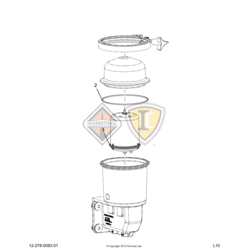 2606467C92 | Navistar International® | KIT CENTRIFUGE OIL FILTER ...