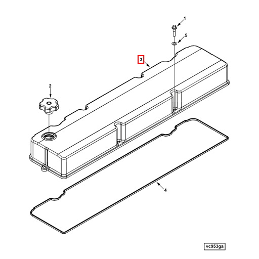 3967464 Cummins | Valve Cover | Source One Parts Center