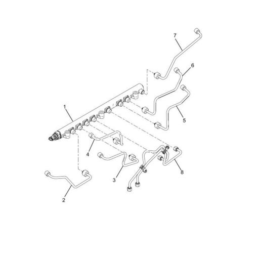 2517651C91 | Navistar International® | KIT FUEL RAIL AND LINES | Source ...