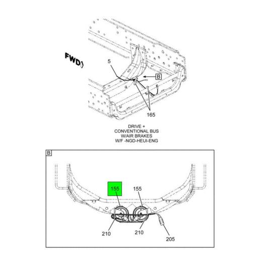 3903986C91 | Navistar International® | HORN ELECTRONIC W/BRACKET HIGH ...