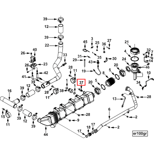 3682540 Cummins | Vent Tube | Source One Parts Center