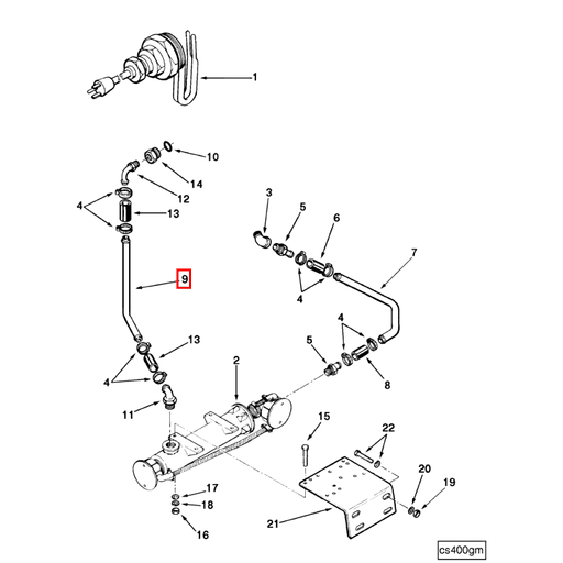 3002368 Cummins | Water Outlet Tube | Source One Parts Center