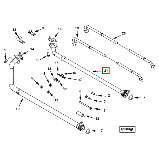 4917567 Cummins | Flexible Hose | Source One Parts Center