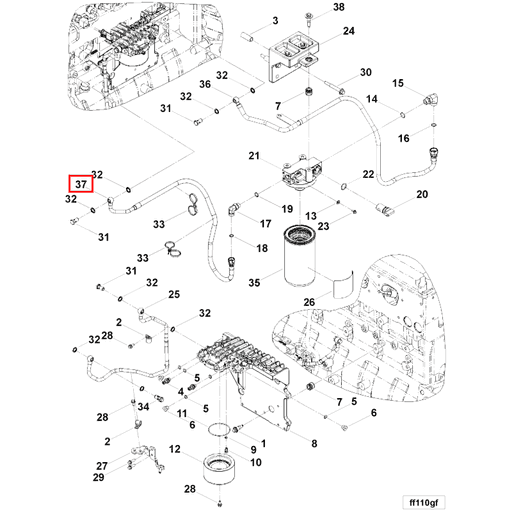 3687424 Cummins | Flexible Hose | Source One Parts Center