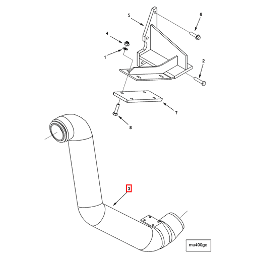 3285502 Cummins | Exhaust Outlet Pipe | Source One Parts Center