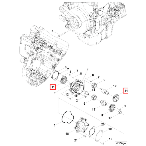 3686319 Cummins | Idler Gear | Source One Parts Center